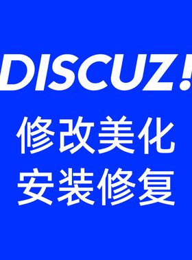 网站搭建discuz模板插件dz美化安装修复开发修改提取搬迁BUG排疑