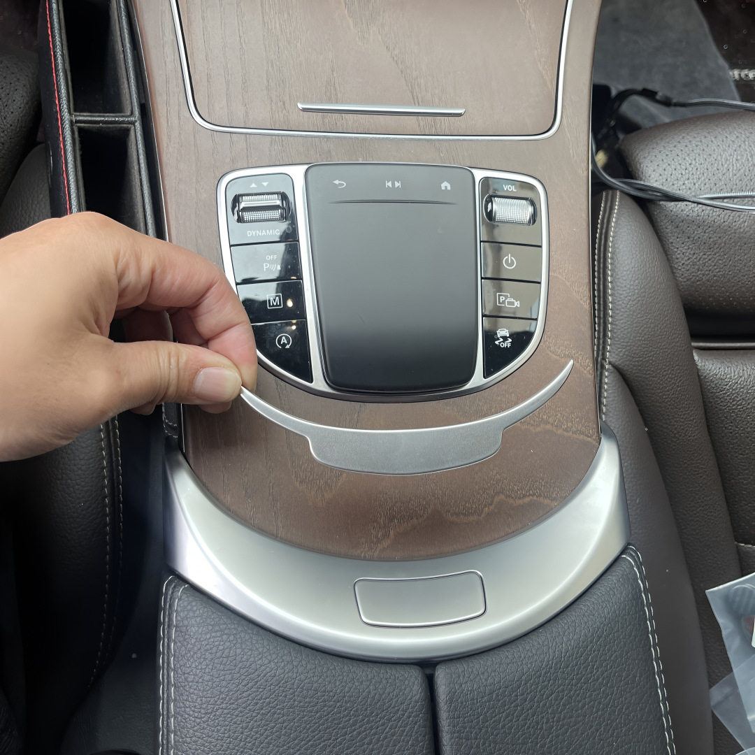 适用于奔驰E级C级GLC中控台控制面板汽车鼠标按键装饰亮片,汽车零部件/养护/美容/维保,仪表台/中控台,淘宝优惠券,粉丝福利购,淘宝优惠卷