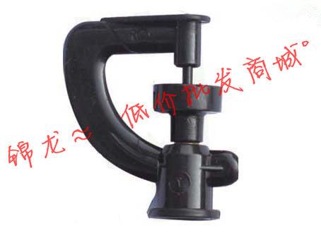 雾化微喷头耐用360度自动旋转喷头屋顶降温浇花喷雾灌溉喷水器