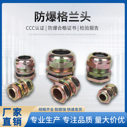 防爆电缆锁紧格兰头接头