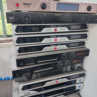 无线话筒接收机主机拆机外壳DIY小机箱功放解码器1U机壳便宜处理