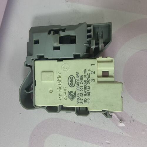 适用海尔洗衣机XQG100-B016G/HB14876LU1/B12858GU1门锁G100818BG