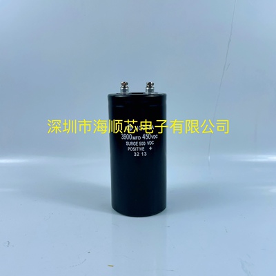 全新原装日立HCG F5A 450VDC3900MFD 400v3900UF变频器铝电解电容
