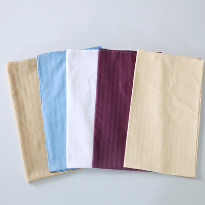 热卖全棉缎条美容美体美容院床单