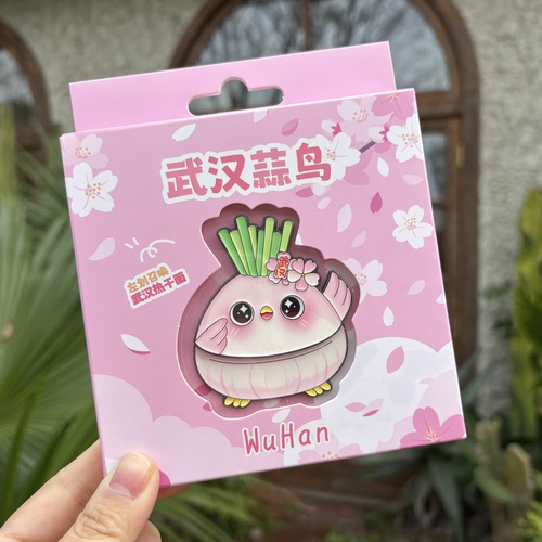 武汉文创磁吸冰箱贴蒜鸟吃热干面伴手礼2026马年礼物