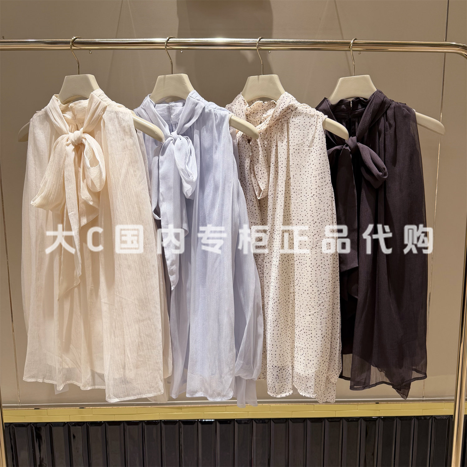 LilyBrown雪纺衬衫LWFB264090