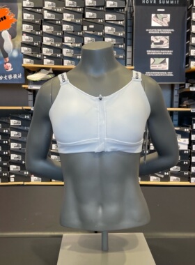 安德玛 Infinity2.0小8bra女子拉链训练运动内衣高强度1384118