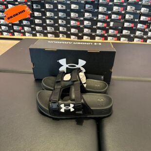 安德玛 UA Soft Movement男女情侣魔术贴运动休闲拖鞋6007202