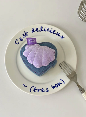 SEEUSODA/原创设计贝壳首饰盒少女风收纳盒便携耳环戒指项链收纳