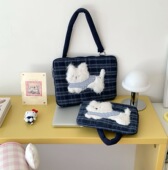 SODA 自制可爱韩国手提电脑包11 12寸 SEEU 15寸ipad平板电脑收纳