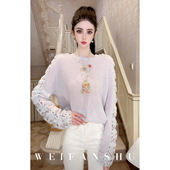 凡舒轻奢 梨花织梦2026年设计感简约时尚 保暖内搭羊毛上衣百搭