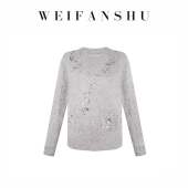 简约亮片羊毛毛衣百搭时尚 凡舒轻奢 心动有你2026年秋冬新款