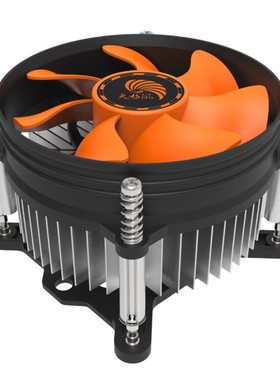 天极风TX910台式机电脑CPU散热风扇适用于LGA1155/1156/i3/i5系列