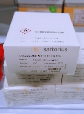 Sartorius赛多利斯无菌包装硝酸纤维素过滤网格膜11407-47-ACN