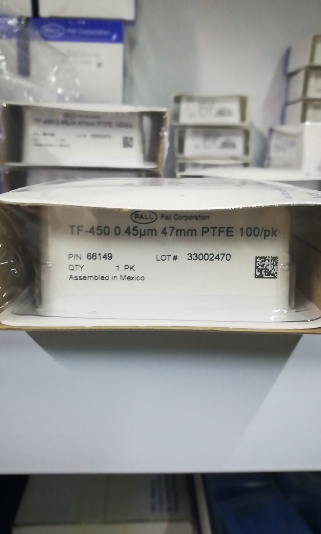 美国Pall特氟龙聚四氟乙烯PTFE TF-450 47mm 0.2um 66143/66149