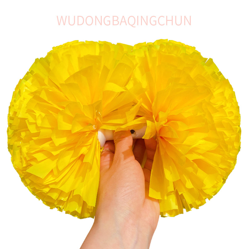 啦啦队彩球健美操花球儿童成人拉拉花舞蹈道具手花大号运动会学生