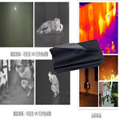 防红外线夜视仪看穿布 野外帐篷贴门窗玻璃防防探测布料