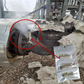 蒸汽管道漏气修补专用胶耐高温220度抗高压25KG铁管镀锌水管堵漏