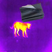 防红外线夜视露营夜钓隐私防护布户外防拍遮盖布热成像遮挡专用布