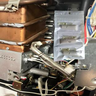 天然气热水器漏水补漏胶铜管焊接胶水燃气灶壁炉燃烧室修补耐高温