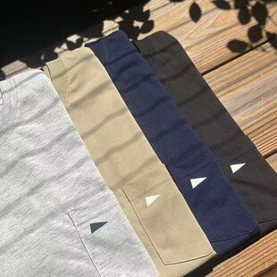 日本订购Pilgrim Surf+Supply Quick Dry Tee经典款 圆领口袋短袖