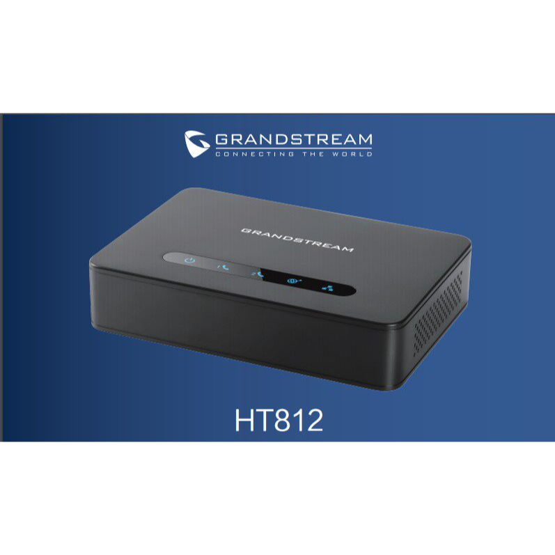 Grandstream潮流SIP语音网关HT812/813/814/818FXS IP转模拟网关