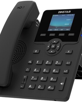 DINSTAR鼎信通达 C62U/C62UP SIP网络电话机 IP电话机POE彩屏壁挂
