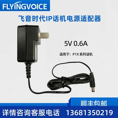 FLYING VOICE飞音时代话机专用电源适配器 适用于飞音IP话机 国标