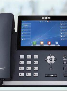 Yealink亿联SIP-T48U旧SIP网络电话机Wifi大屏触控录音USB IP话机