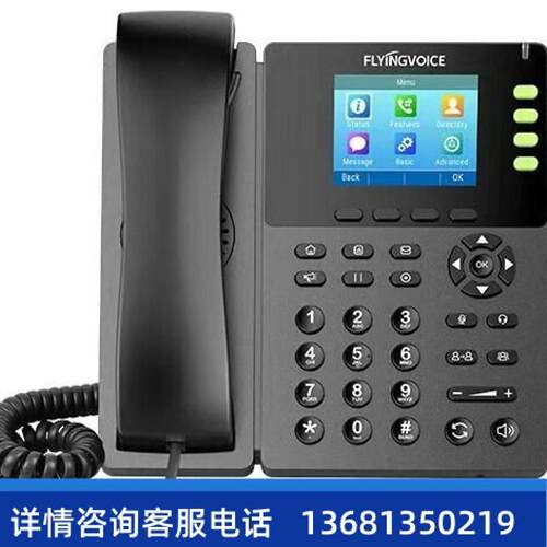 【原装正品】FLYINGVOICE SIP无线WIFI网络电话机外贸出口FIP 13G