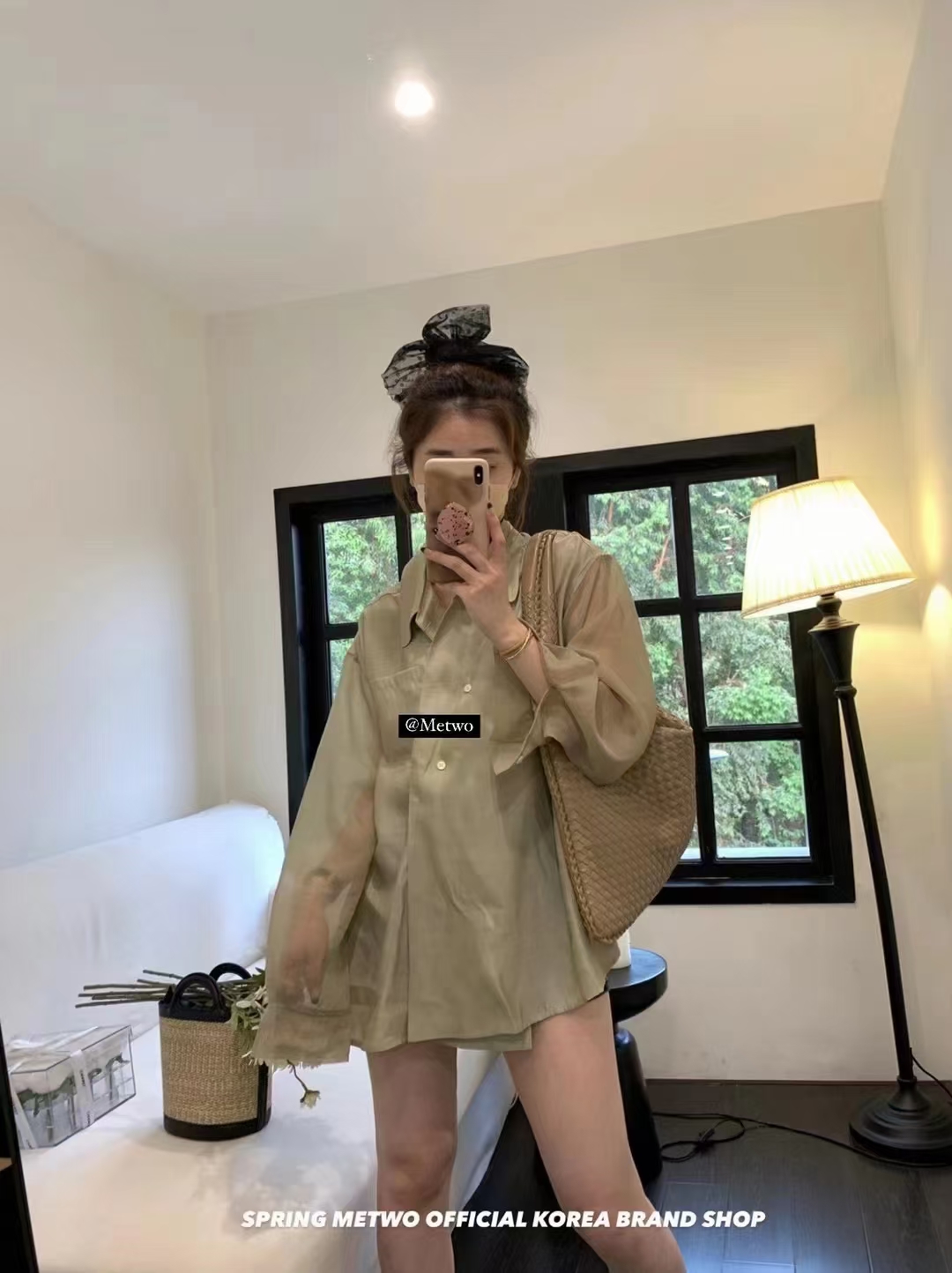 波点蕾丝发圈同款网纱超大高级感公主范布艺优雅张绮贤蝴蝶结ins