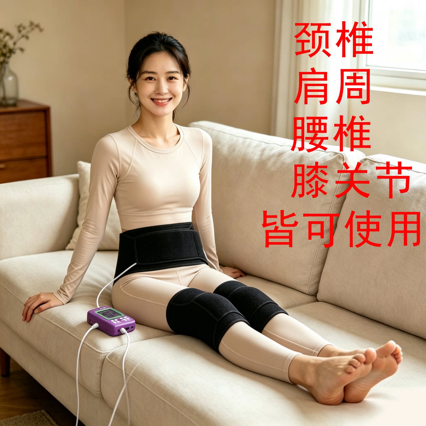 电热护腰膝颈肩关节保暖敷带