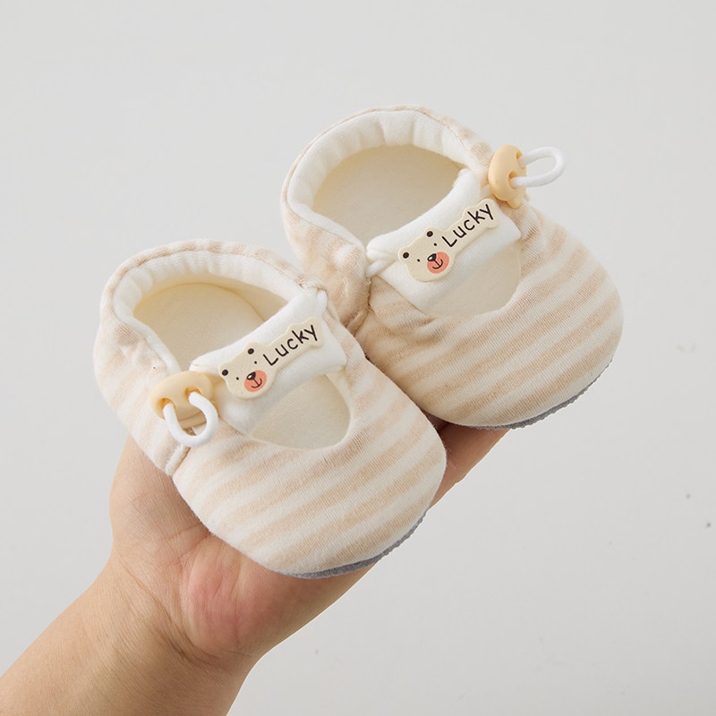 婴幼儿学步前鞋新生婴儿布鞋软底6-12月1岁宝宝鞋防掉春秋夏季