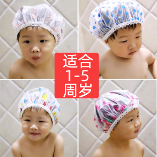 宝宝洗头帽可爱儿童淋浴洗澡防水浴帽男女童小孩洗发帽婴幼儿