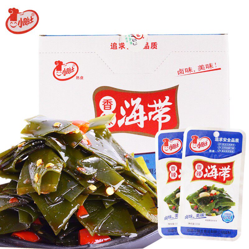 小贴士海带丝结下饭菜零食圣诞节图片