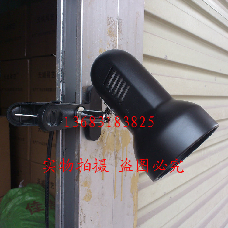 包邮床头夹灯 卧室看书护眼灯led夹式台灯宿舍写字射灯 展览射灯