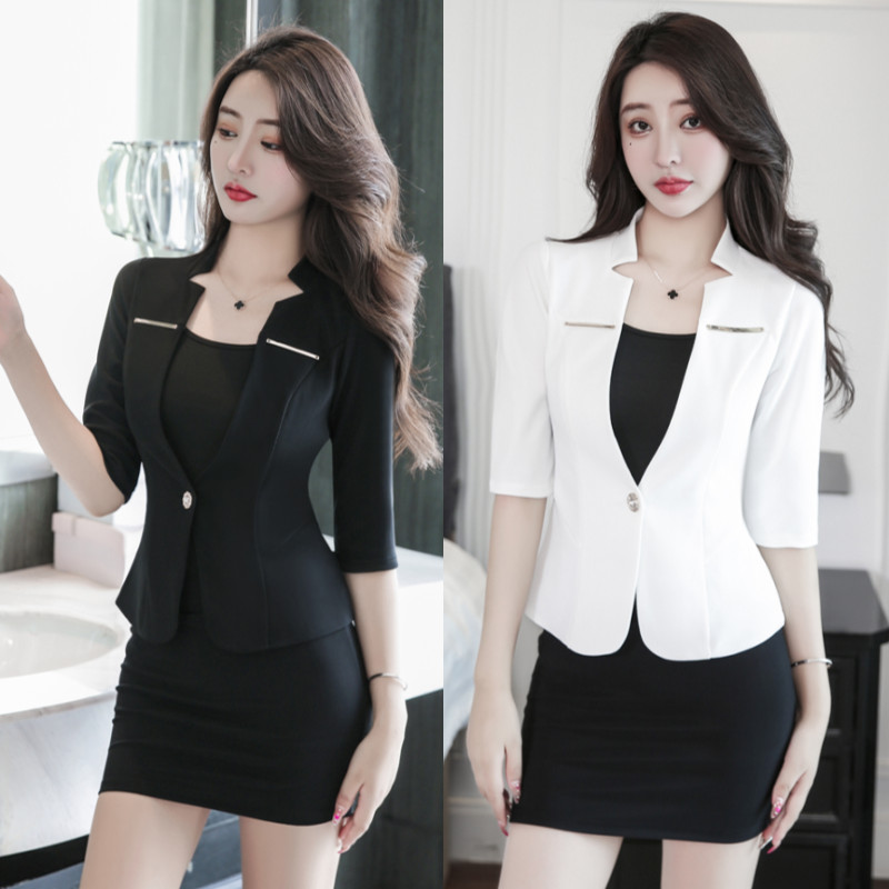 足浴足疗按摩技师工作服中袖