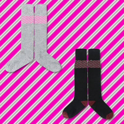 吓死香蕉中长筒全棉学院风棉袜