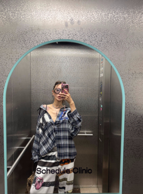 FOURFORTY SECONDHAND MIAMI SHIRT 烤蹄子风水洗做旧格纹衬衫