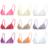 FOURFORTY 漂亮无胸垫蕾丝内衣 女孩都要有 LOVE YOURSELF