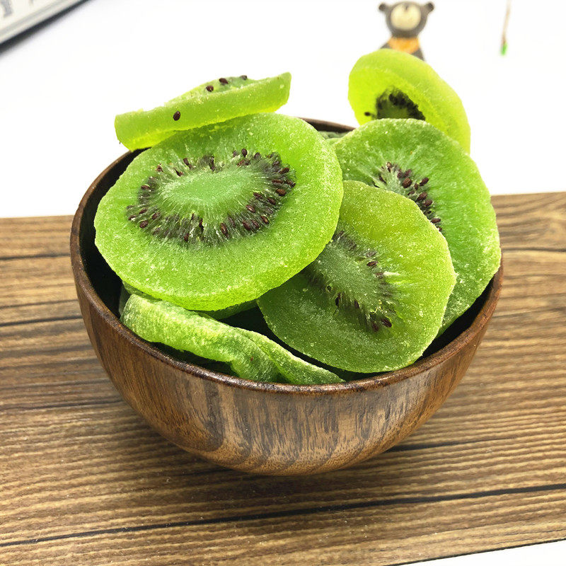 猕猴桃干500g克散装猕猴桃片奇异果干水果干陕西特产果脯蜜饯零食