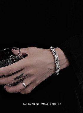 小众男生钛钢简单大方不掉色手链