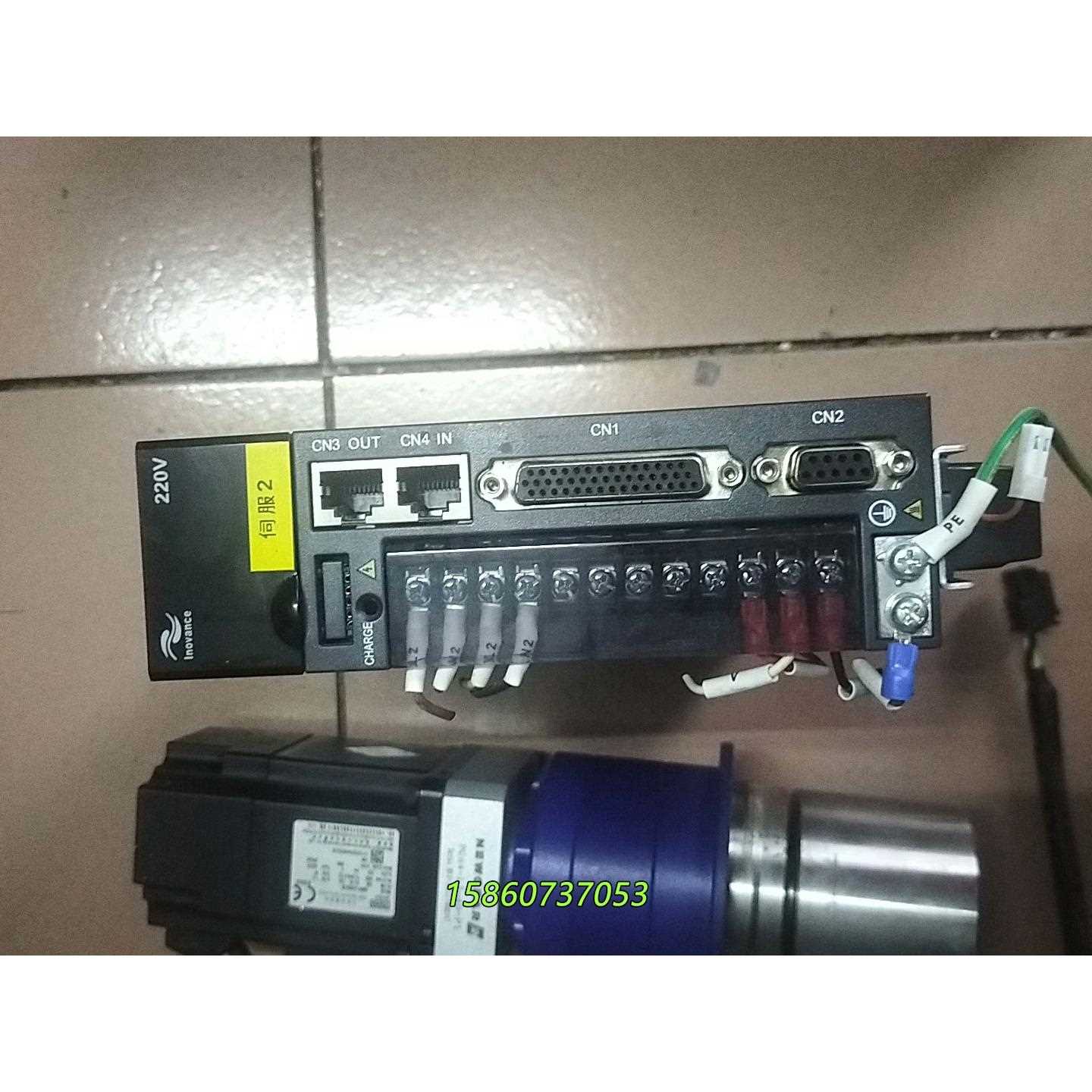 汇川IS620NS1R6I 驱动器200W 功能包好议价