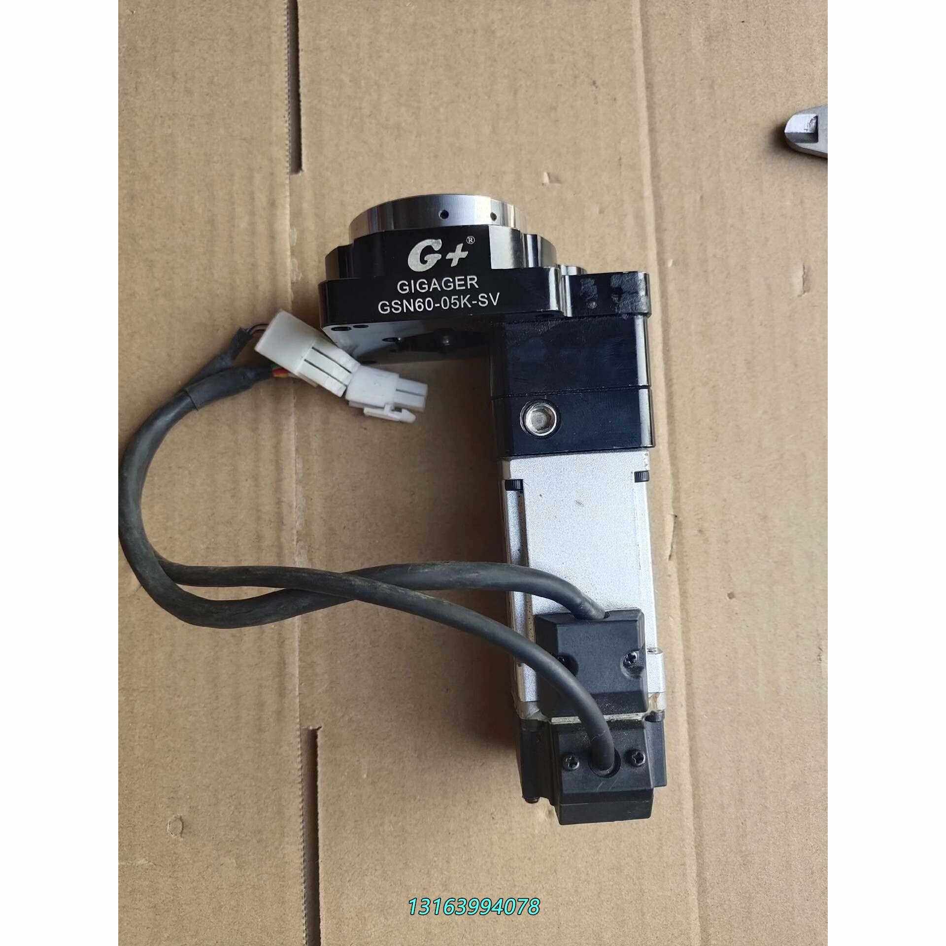吉嘉GSN60-05K-SV中空旋转平台，电机型号MSMF0议价