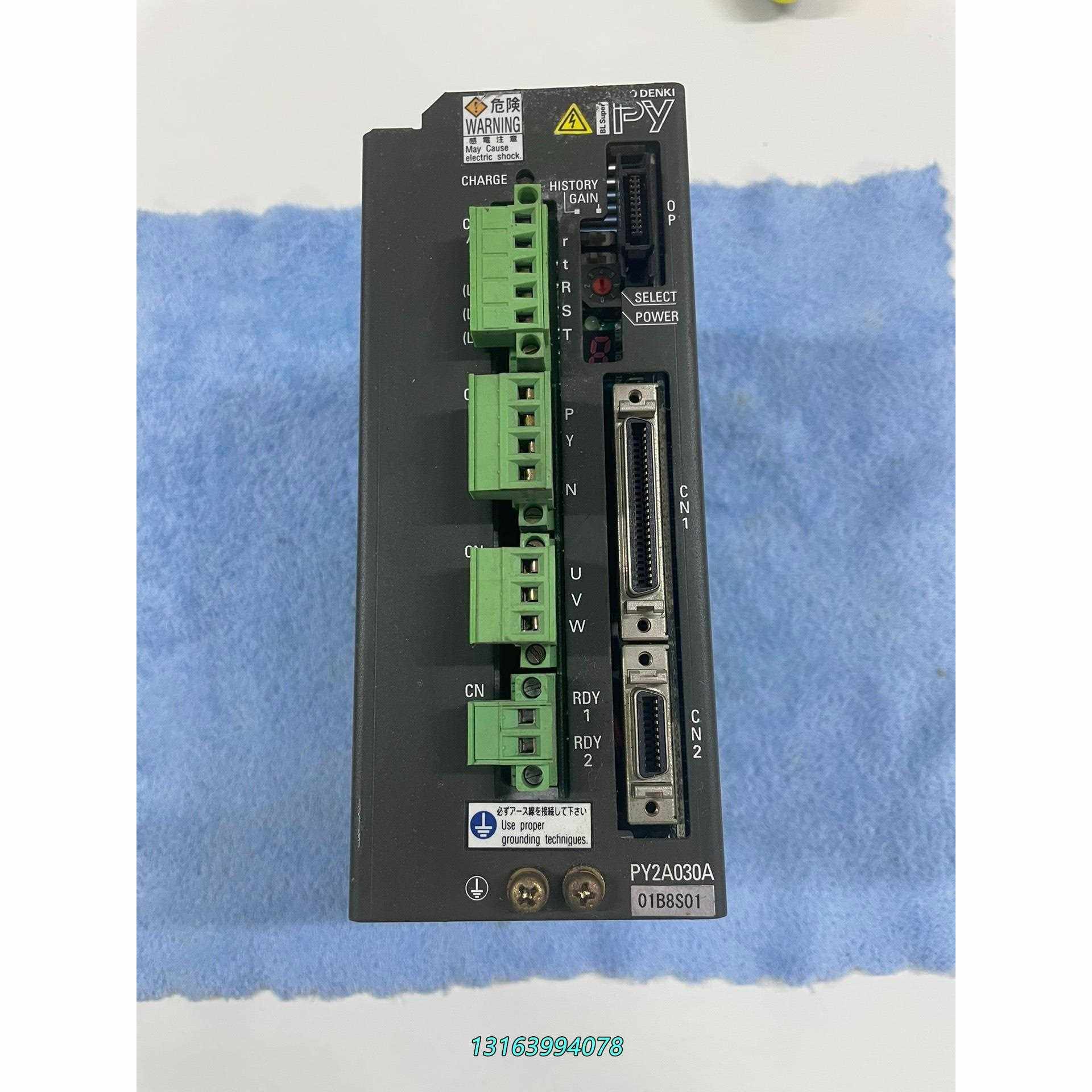 三洋伺服驱动器PY2A030A01B8S01 二手拆机议价