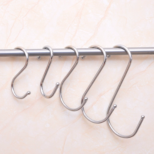 Многофункциональный крюк из нержавеющей стали S -обработка крючка крюк кухонный крючок крючок для ванной комнаты