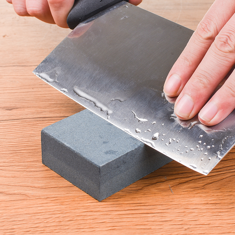 180/240目家用双面磨刀石 磨刀器家用菜刀开刃天然包邮油石条磨石