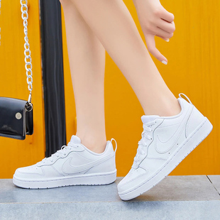 LOW 耐克休闲板鞋 NIKE BQ5448 BOROUGH 百搭小白鞋 100 COURT