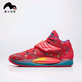 Nike/耐克 NIKE KD14 EP 红男子篮球鞋DO6902-600
