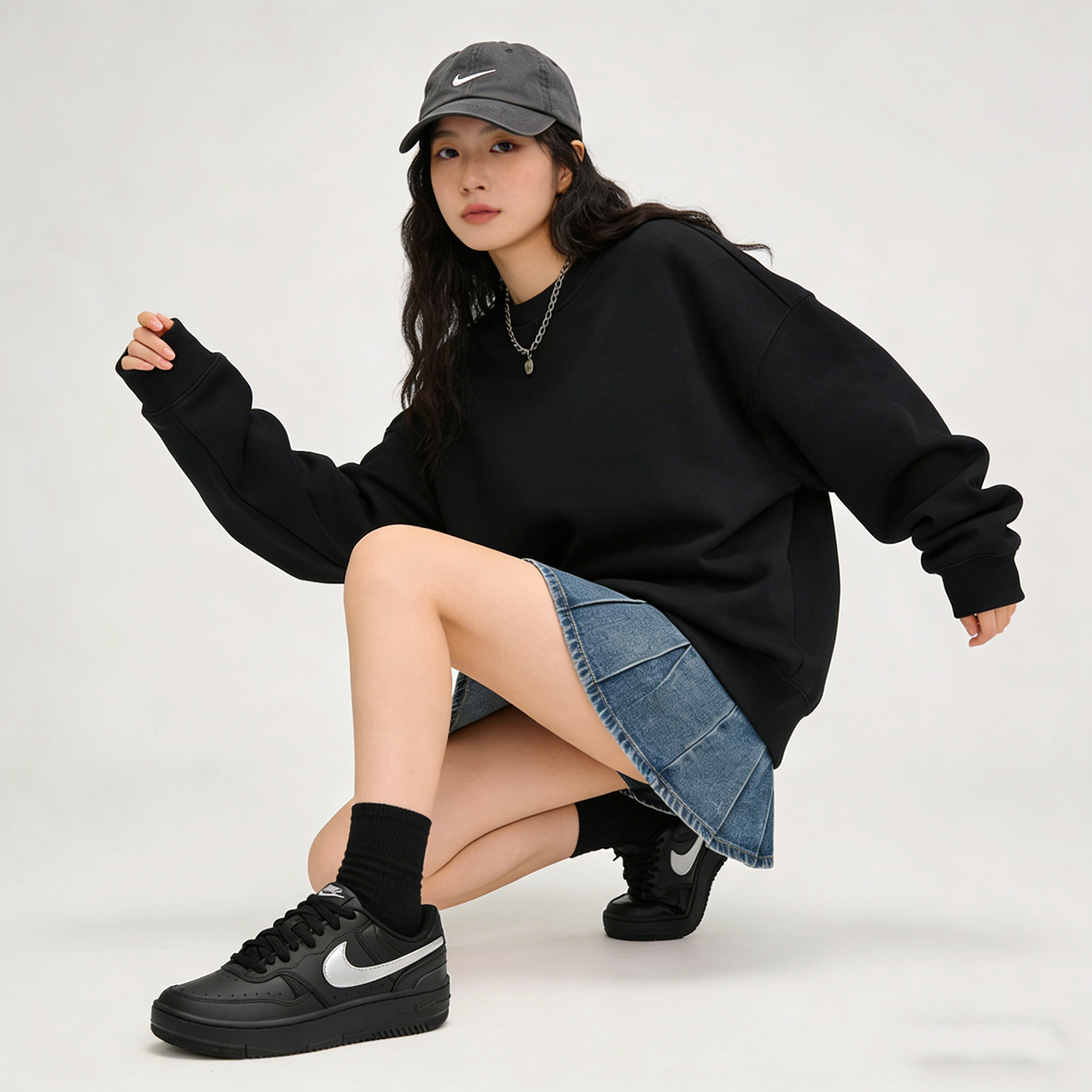 Nike/耐克 WMNS NIKE GAMMA FORCE女子休闲板鞋HQ1674-001,运动鞋new,板鞋,淘宝优惠券,粉丝福利购,淘宝优惠卷